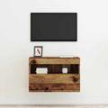 vidaXL TV nástenná skriňa 60 x 30 x 40 cm Staré drevo Kompozitné drevo