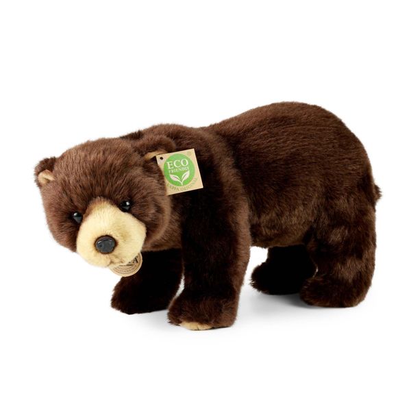 Plyšový medveď hnedý 40 cm ECO-FRIENDLY