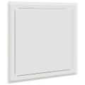 vidaXL Access Panel 2 ks Biela 23 x 23 x 3 cm Oceľ