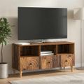 vidaXL TV skrinka Staré drevo 102 x 34,5 x 50 cm Konštruované drevo