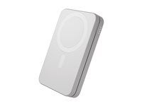 dbramante1928 re-charge - Bezdrôtová power banka - 3-in-1, Qi3 - 8000 mAh - 20 watt (USB-C) - na kábli: USB-C - biela