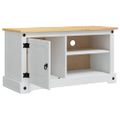 vidaXL TV skrinka CORONA 100 x 40 x 52 cm Biela