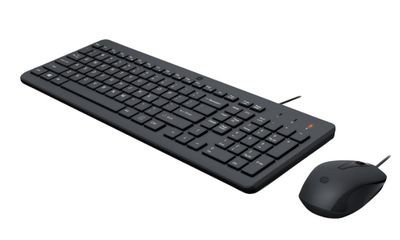 Drôtová myš a klávesnica HP-150