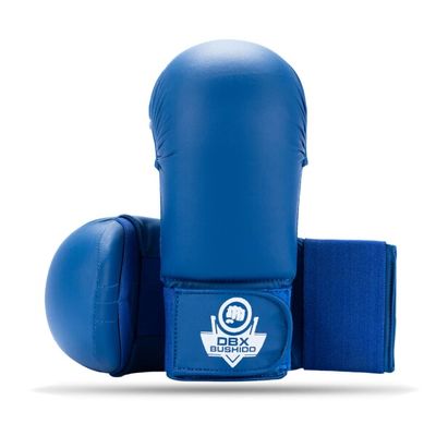 Rukavice na karate DBX BUSHIDO DBX-KM modré XL