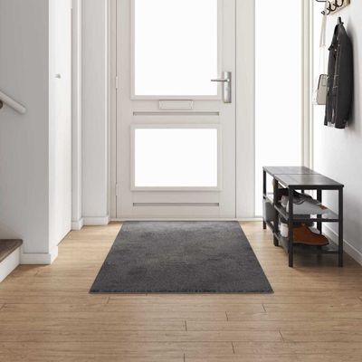 vidaXL Behúň koberec Sivá 100 x 300 cm 100% Polypropylén Tuft