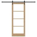 vidaXL Posuvné dvere ORKDAL Prírodná 83 x 211 cm