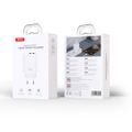 XO wall charger CE34 2x USB 2,4A white