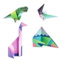 Origami Dinosaury