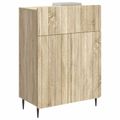 vidaXL Servírovacia skriňa Dub sonoma 66 x 34,5 x 92 cm