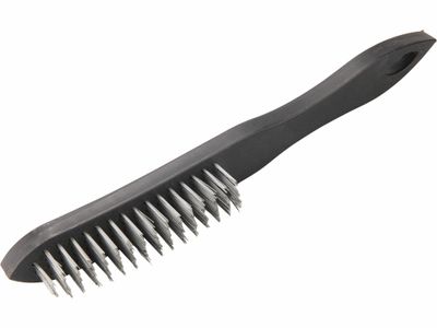 Kartáč ocelový, 4řadý, plast. rukojeť, 290mm, ocel drát S 0,22mm, 4x15řad EXTOL-CRAFT