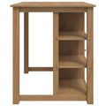 vidaXL Kuchynský ostrovný set 2 ks PANAMA Medový vosk 112 x 77 x 90 cm