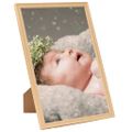 vidaXL Fotorámiky na stôl, koláž 3 ks, svetlý dub 13x18 cm