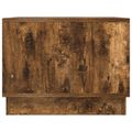 vidaXL Konferenčný stolík Dymový dub 90 x 50 x 37 cm Kompozitné drevo