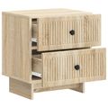 vidaXL Nočný stolík 2 ks Dub sonoma 43 x 34,5 x 47,5 cm