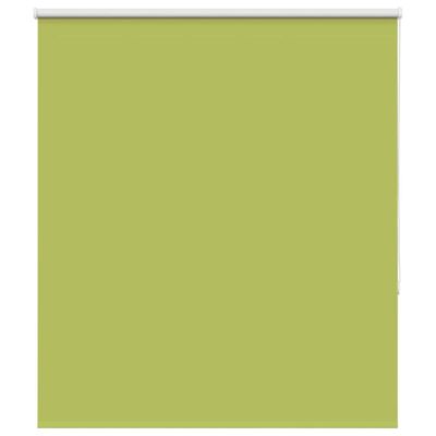 vidaXL Zatemňovacia roleta, listy, zelená 135x130 cm, šírka látky 131,6 cm, polyester