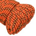 vidaXL Lodné lano oranžové 5 mm 100 m polypropylén