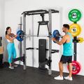 Multifunkčný posilňovací stojan - Power Rack HMS KLT22 sivý