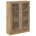 vidaXL Knižnica dub artisan 82,5x30,5x115 cm kompozitné drevo