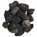 vidaXL Sopečné kamene 10 kg čierne 5-8 cm