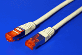 S/FTP patchkabel kat. 6, LSOH, 20m, šedý