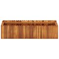 vidaXL Vyvýšený záhradný záhon 100x30x25 cm, akáciový masív