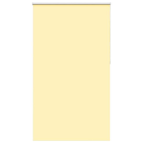 vidaXL Zatemňovacia roleta žltá 125x210 cm šírka látky 121,6 cm polyester