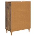 vidaXL Servírovacia skriňa Staré drevo 66 x 34,5 x 90 cm