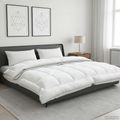 vidaXL Paplón TRIER 220x240cm 4 ročné obdobia 140+220GSM Biela