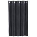 vidaXL Zatemňovacie závesy 2 ks Tmavosivá 140 x 140 cm Zamat