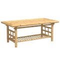 vidaXL Konferenčný stolík 110x55x45 cm bambus