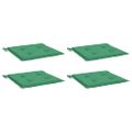vidaXL Podložky na záhradné stoličky 4 ks 40x40x3 cm, oxfordská látka