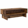 vidaXL Konferenčný stolík Staré drevo 100 x 46 x 35 cm