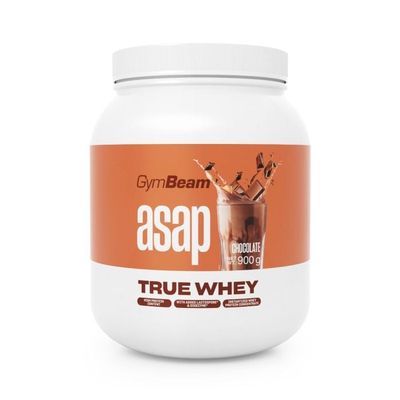 ASAP True Whey - GymBeam, čokoláda, 900 g