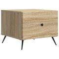 vidaXL Konferenčný stolík Dub sonoma 49 x 50 x 40 cm Kompozitné drevo