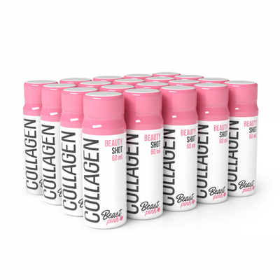 Kolagénový Beauty Shot - BeastPink, lesné ovocie, 20 x 60 ml