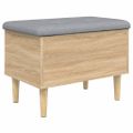 vidaXL Úložná lavička dub sonoma 62x42x46 cm kompozitné drevo