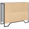 vidaXL Komoda sivá sonoma 97x32,5x74,5 cm kompozitné drevo
