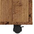vidaXL Príručný stolík, staré drevo 70x35x55 cm, kompozitné drevo