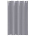 vidaXL Záclony na zatemnenie s krúžkami 2 ks Svetlosivá 175 x 140 cm