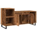 vidaXL TV skrinka staré drevo 100x35x55 cm spracované drevo