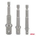 Sada nástrčných kľúčov a bitov, 3-dielna, 1/4“, 3/8“, 1/2" AMIO-04933