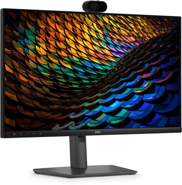 DELL Pro P2426HEB/23.8" LED/IPS/16:9/1920x1080/1500:1/5ms/120 Hz/HDMI/2x DP/2x USB-C/RJ45/webkam./repro/3Y Basic on-sit Monitor, 23,8" Full HD IPS, 120Hz, USB-C 90W, 4Mpx webkamera, AI noise cancelling, Teams/Zoom certified, Windows Hello, cerný