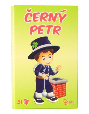 Karty Čierny Peter kominár hračky
