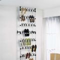 vidaXL Teleskopický stojan na topánky s hliníkovými tyčami