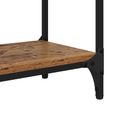 vidaXL Konzolový stôl Staré drevo 100 x 29 x 75 cm Kompozitné drevo