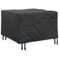 vidaXL Obal na nábytok 60 x 60 x 45 cm 210D Oxfordská tkanina Čierny