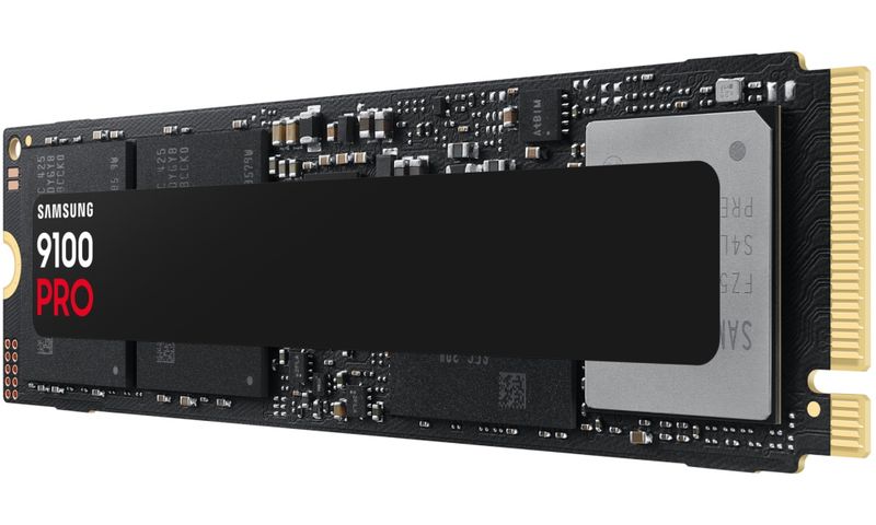 Samsung 9100 PRO/8TB/SSD/M.2 NVMe/Černá/5R SSD disk, interní, 8TB, M.2 (2280), PCIe 5.0 x4, NVMe 2.0