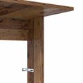 vidaXL Bočný stôl Staré drevo 40 x 38 x 62,5 cm Kompozitné drevo