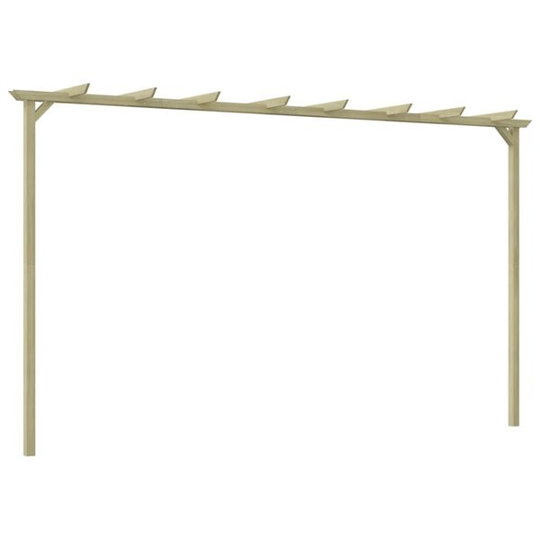 vidaXL Záhradná pergola, impregnovaná borovica 360x200x60 cm
