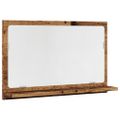 vidaXL Kúpeľňová skrinka staré drevo 60x11x37 cm kompozitné drevo